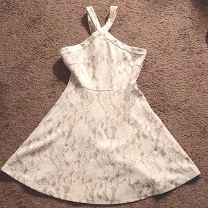 Free (w/ bundle!) Ivory Lace Halter Dress